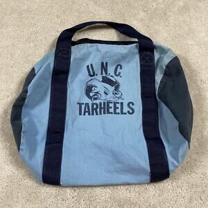 VTG North Carolina Tar Heels Bag Tote Gym Blue Navy NCAA Basketball UNC 90s